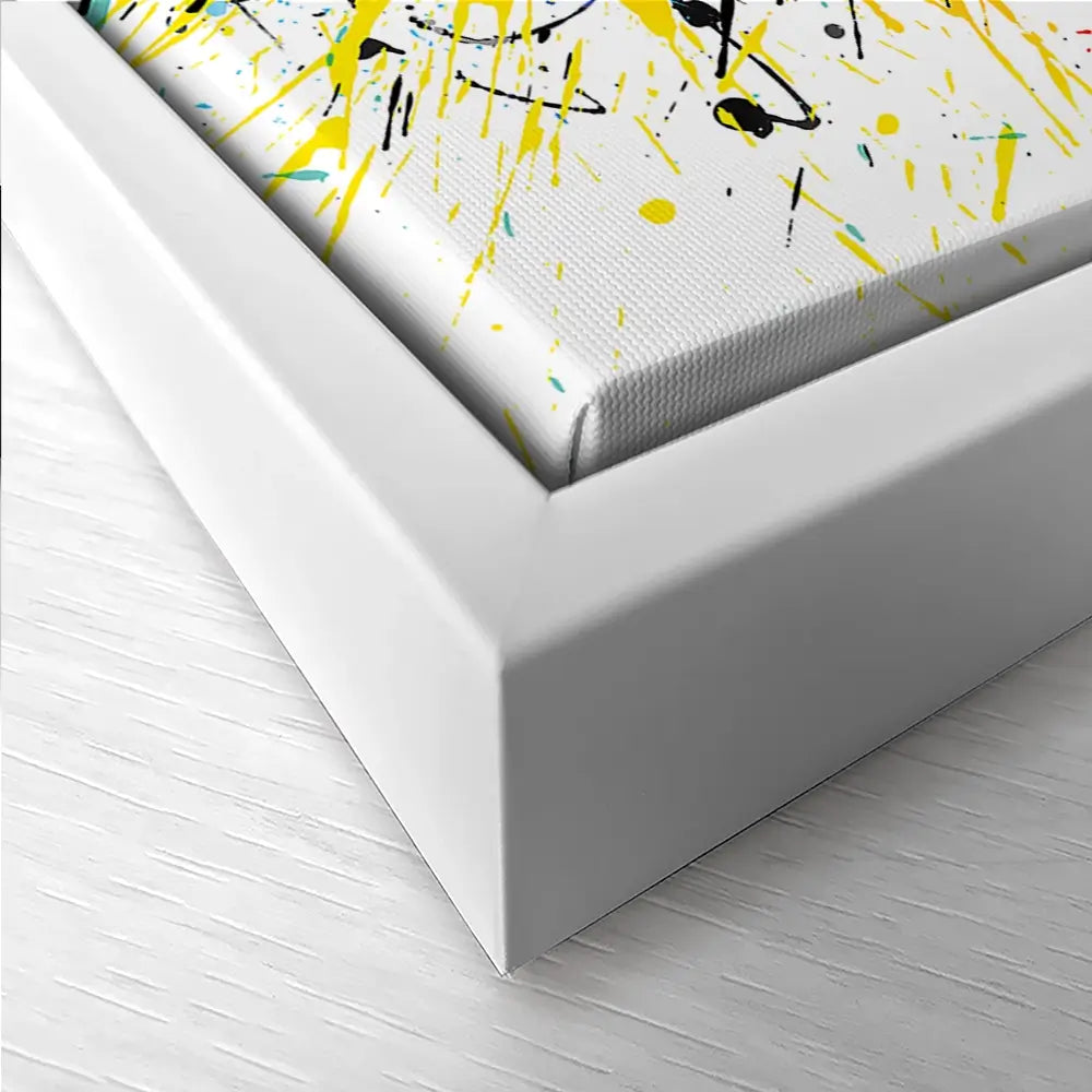 Multicoloured Tiger Paint Splash Trio Canvas Print Multicoloured Tiger Paint Splash Trio Canvas Print wall art product ARTEMENKO VALENTYN / Shutterstock