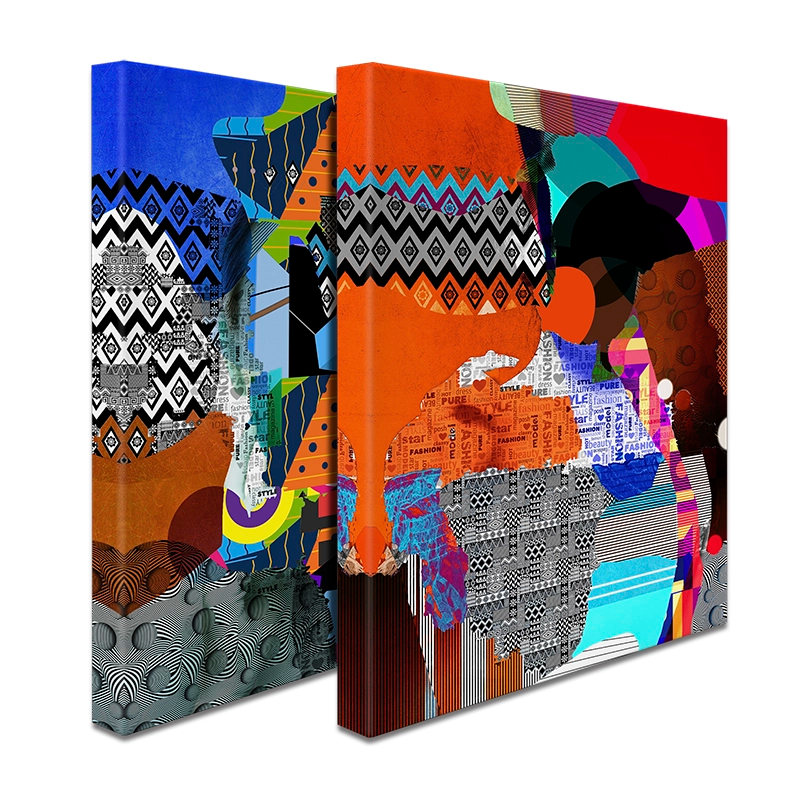 Multitudinous Duo Canvas Print Multitudinous Duo Canvas Print wall art product Roberto Moro