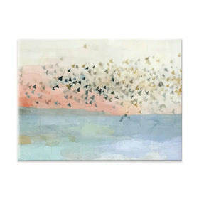 Murmuration Of Birds Canvas Print Murmuration Of Birds Canvas Print wall art product Chromatic Storm Studio