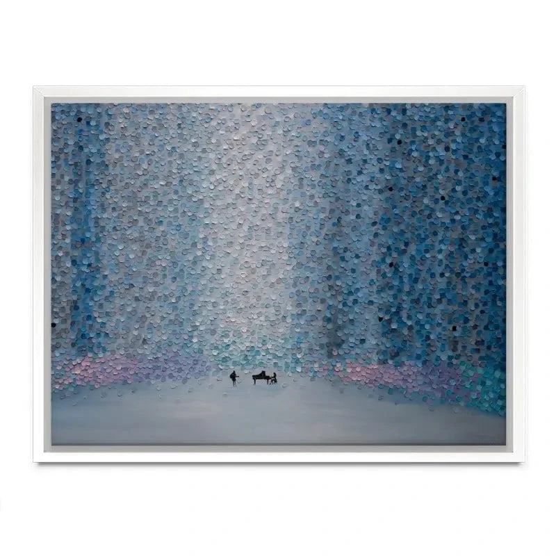 Music And Rain Canvas Print Music And Rain Canvas Print wall art product Ekaterina Ermilkina