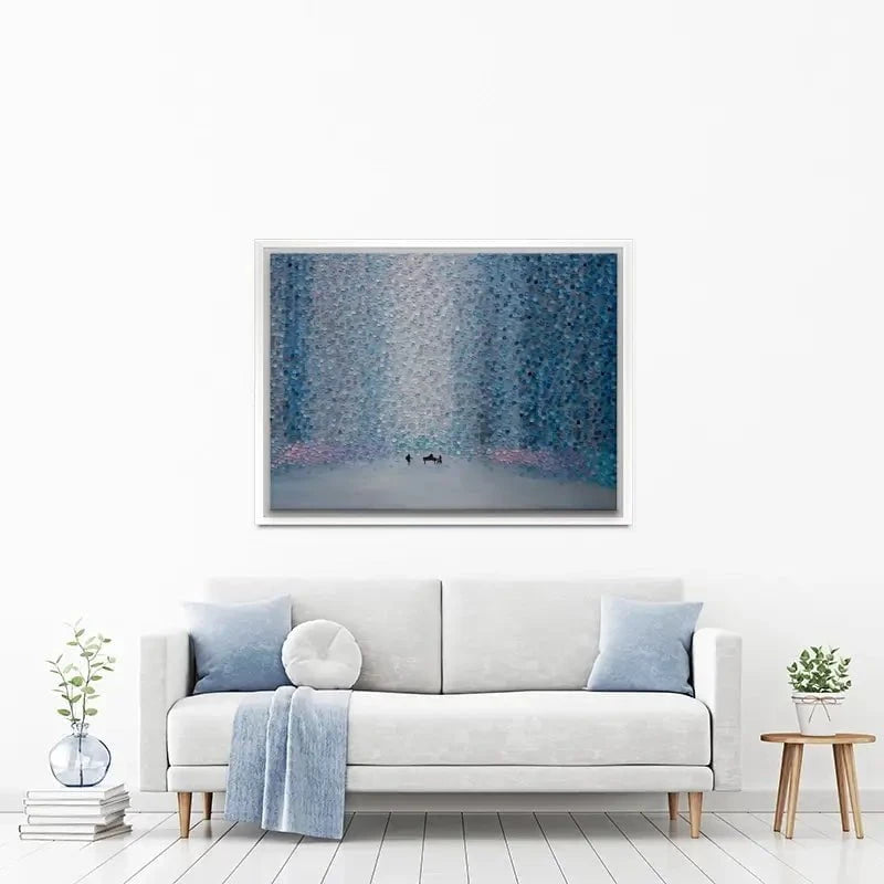 Music And Rain Canvas Print Music And Rain Canvas Print wall art product Ekaterina Ermilkina