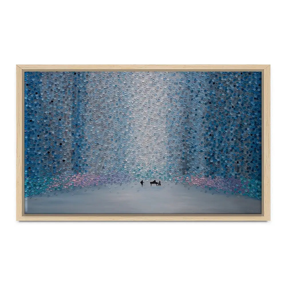 Music And Rain Canvas Print Music And Rain Canvas Print wall art product Ekaterina Ermilkina