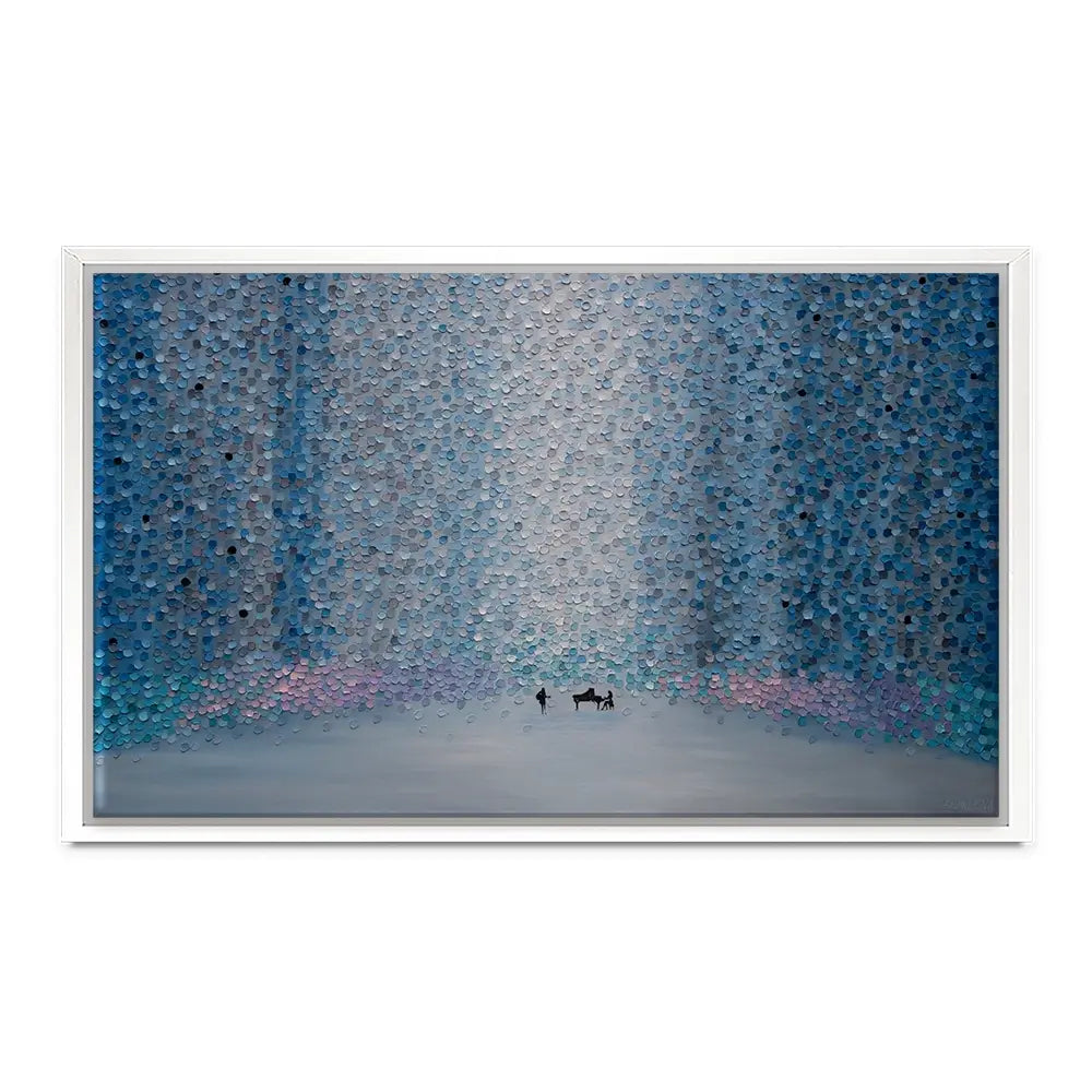 Music And Rain Canvas Print Music And Rain Canvas Print wall art product Ekaterina Ermilkina