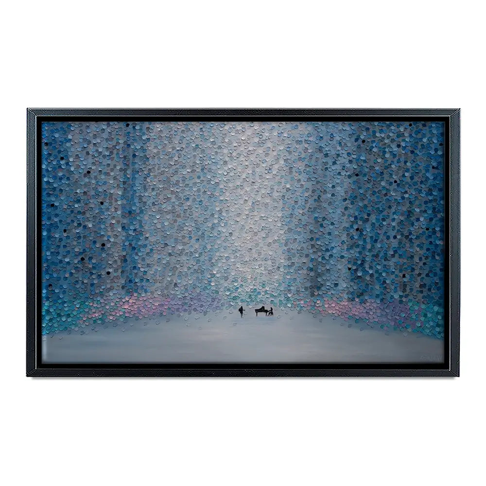 Music And Rain Canvas Print Music And Rain Canvas Print wall art product Ekaterina Ermilkina