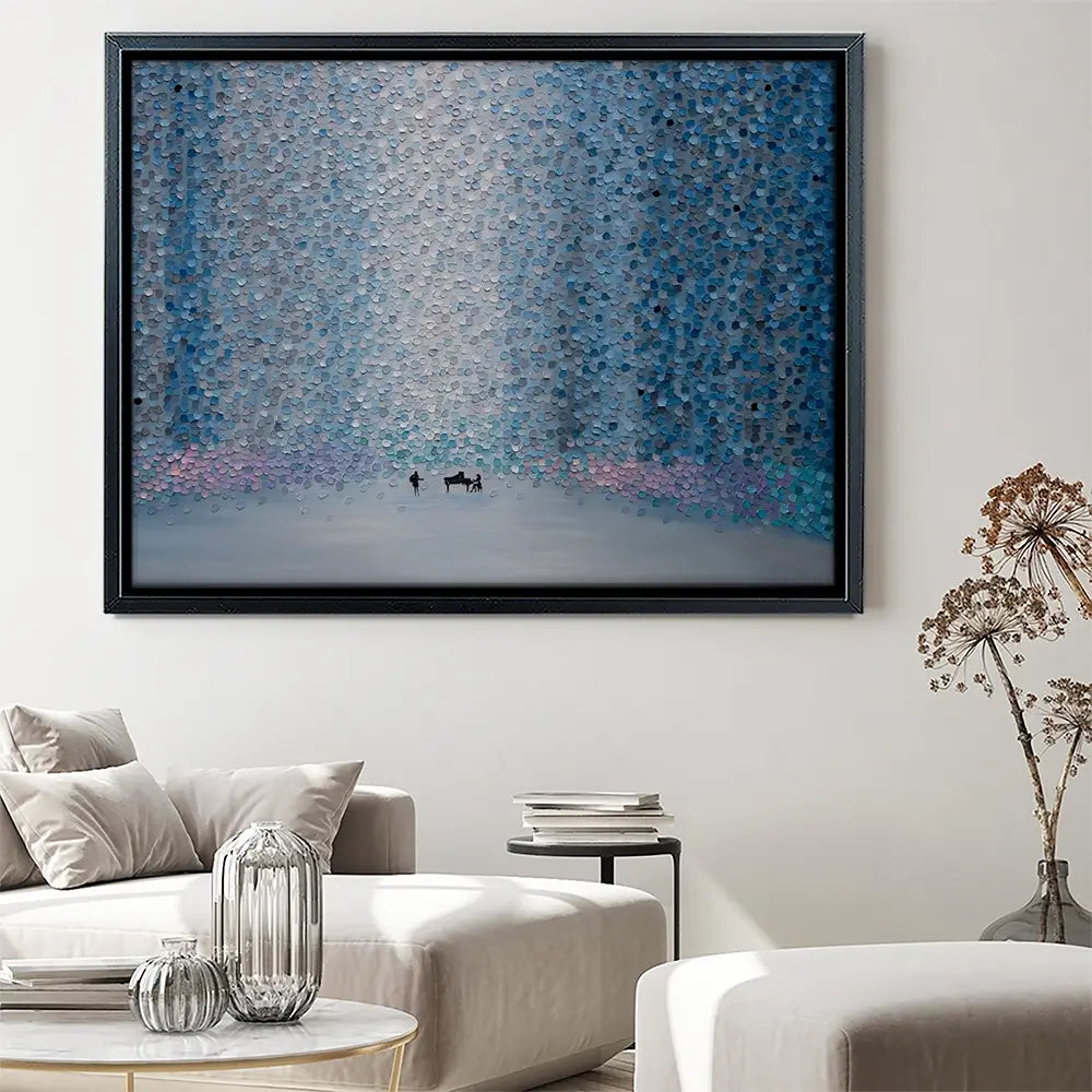 Music And Rain Canvas Print Music And Rain Canvas Print wall art product Ekaterina Ermilkina