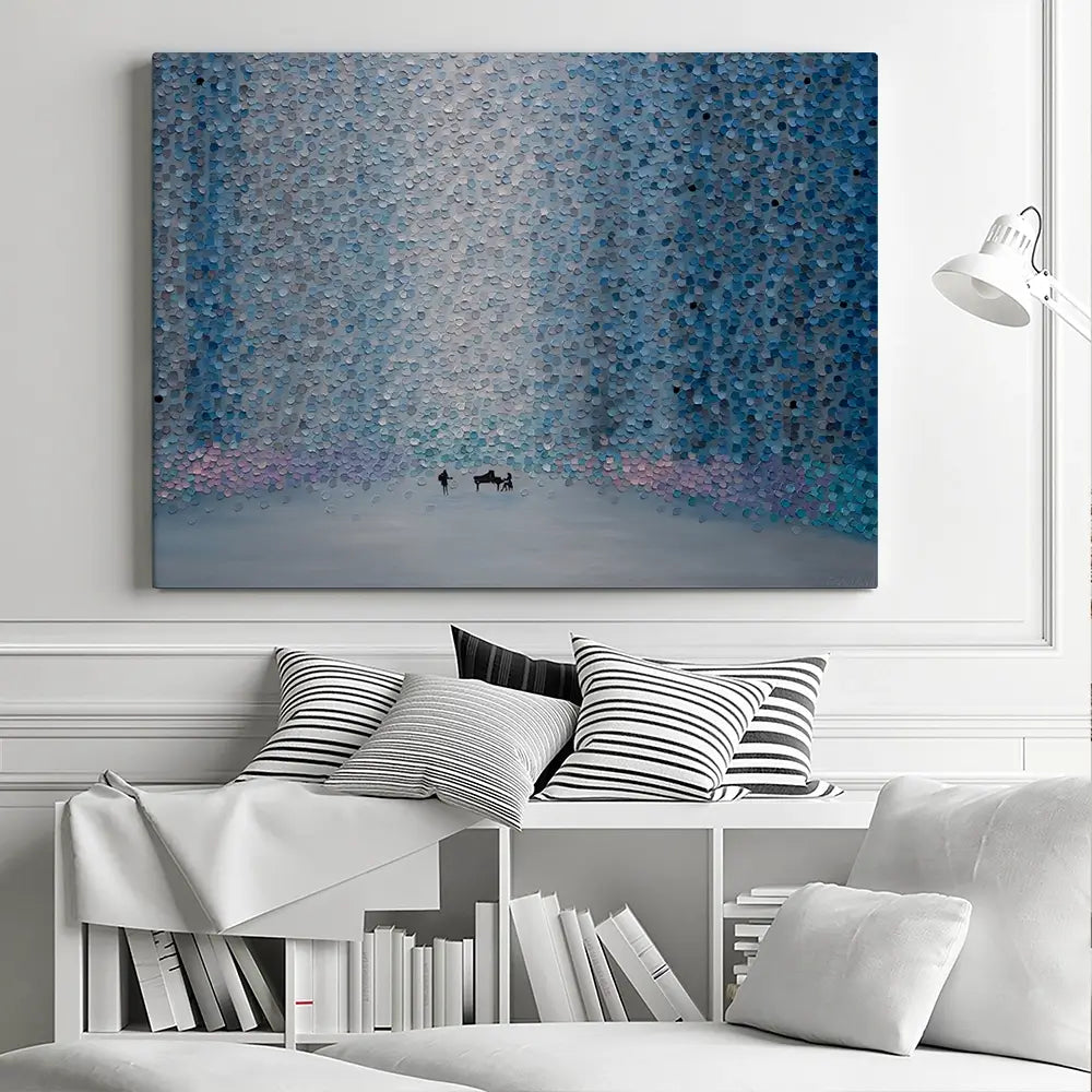 Music And Rain Canvas Print Music And Rain Canvas Print wall art product Ekaterina Ermilkina