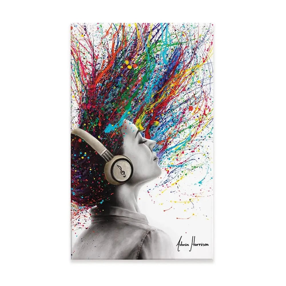 Music Me Canvas Print Music Me Canvas Print wall art product Ashvin Harrison