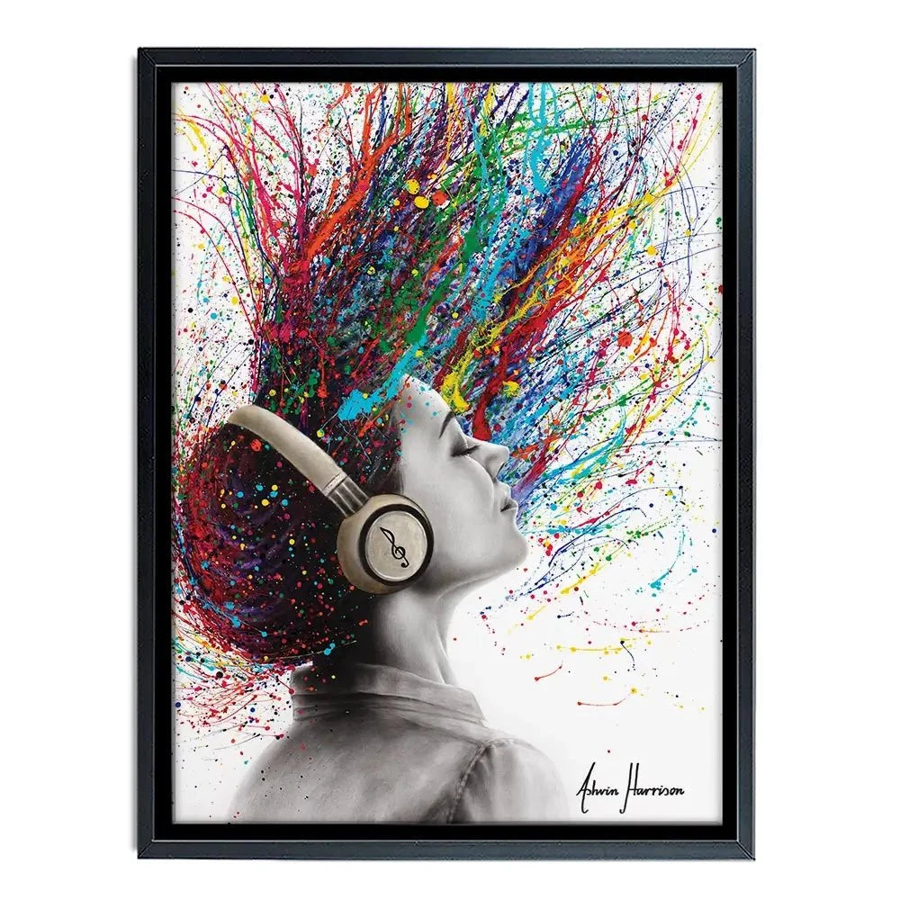 Music Me Canvas Print Music Me Canvas Print wall art product Ashvin Harrison