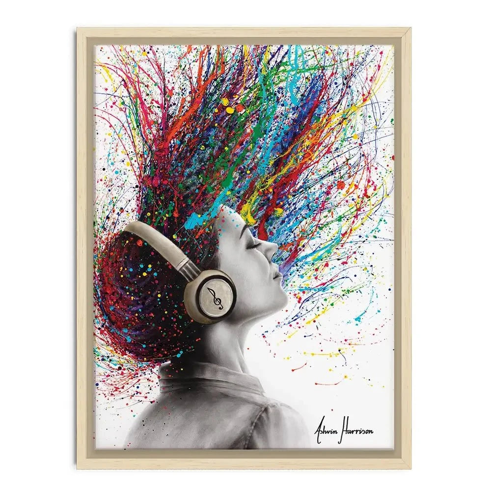 Music Me Canvas Print Music Me Canvas Print wall art product Ashvin Harrison