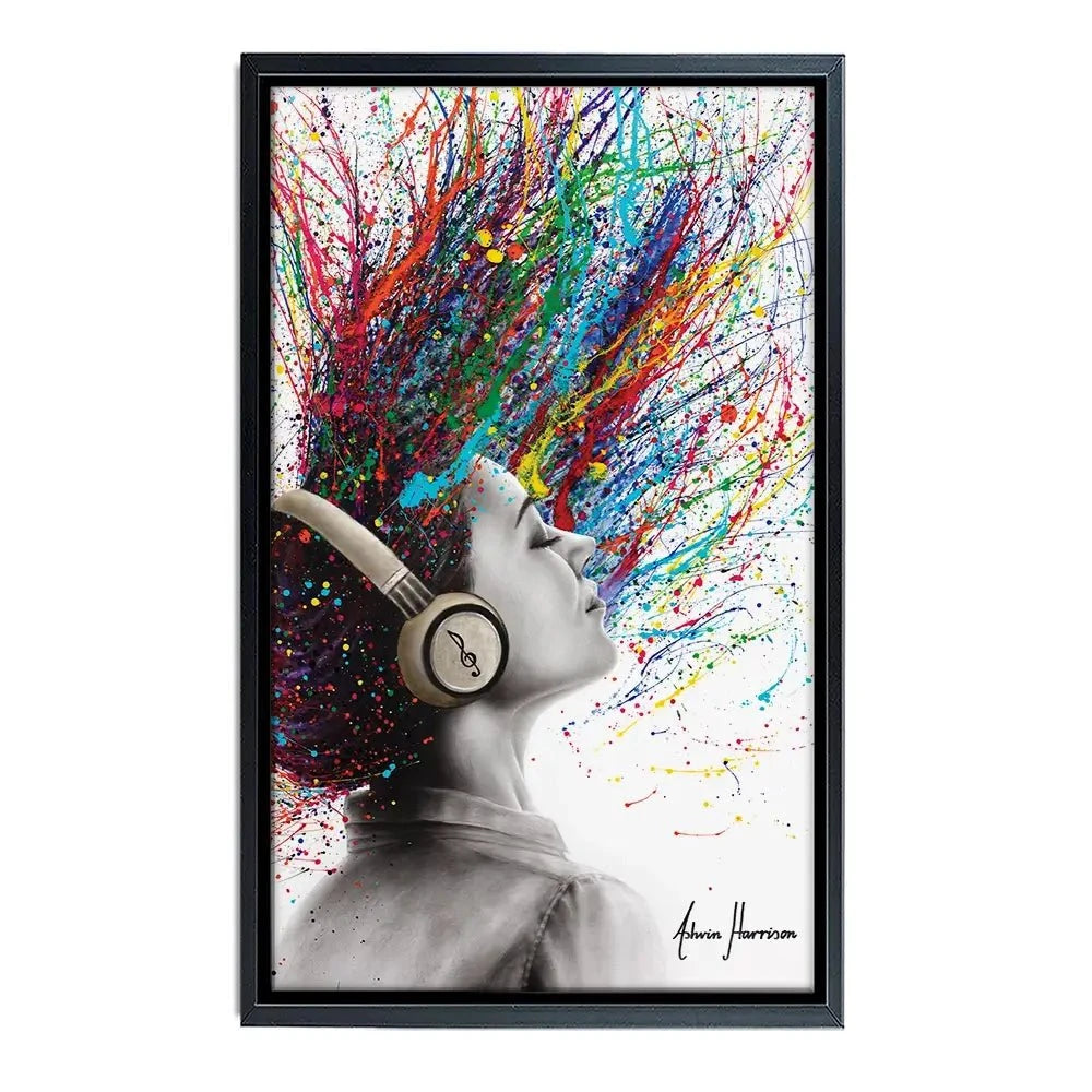 Music Me Canvas Print Music Me Canvas Print wall art product Ashvin Harrison