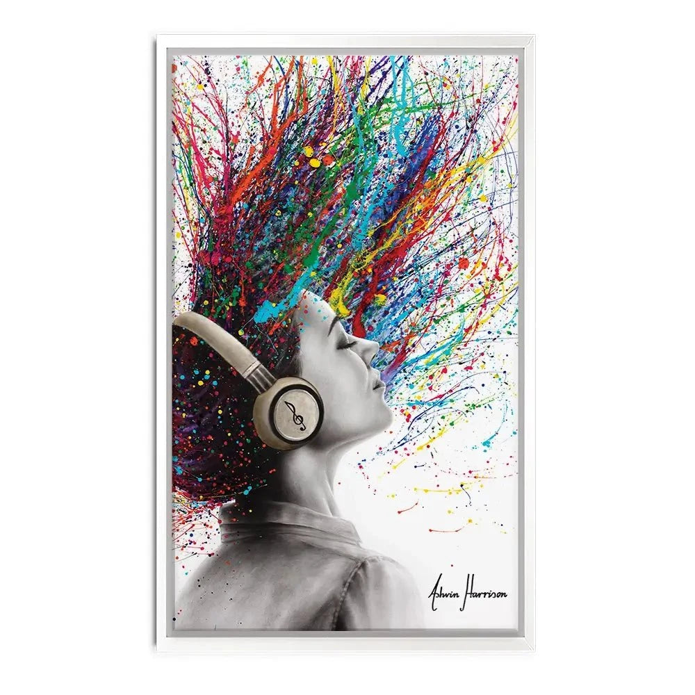 Music Me Canvas Print Music Me Canvas Print wall art product Ashvin Harrison