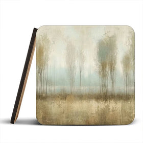 Muted Forest Coaster Set Muted Forest Coaster Set wall art product Art Print Shop
