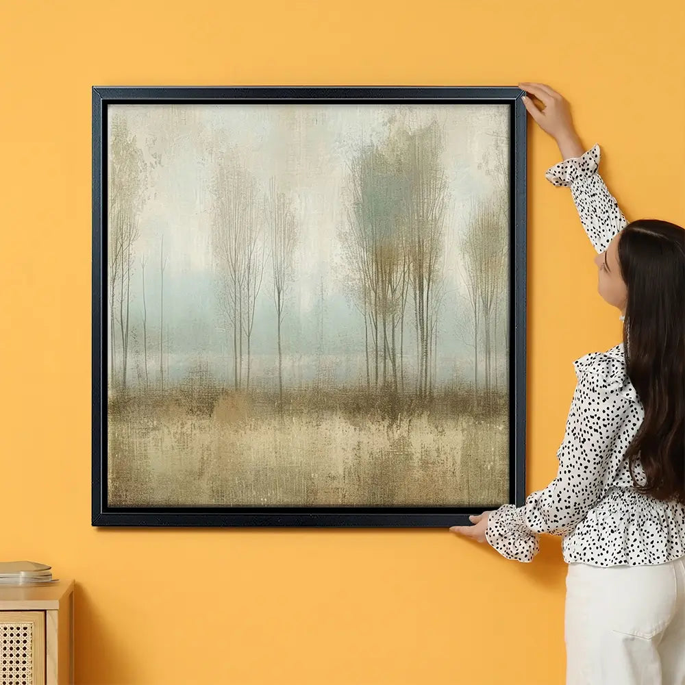 Muted Forest Oversized Canvas Print Muted Forest Oversized Canvas Print wall art product Art Print Shop