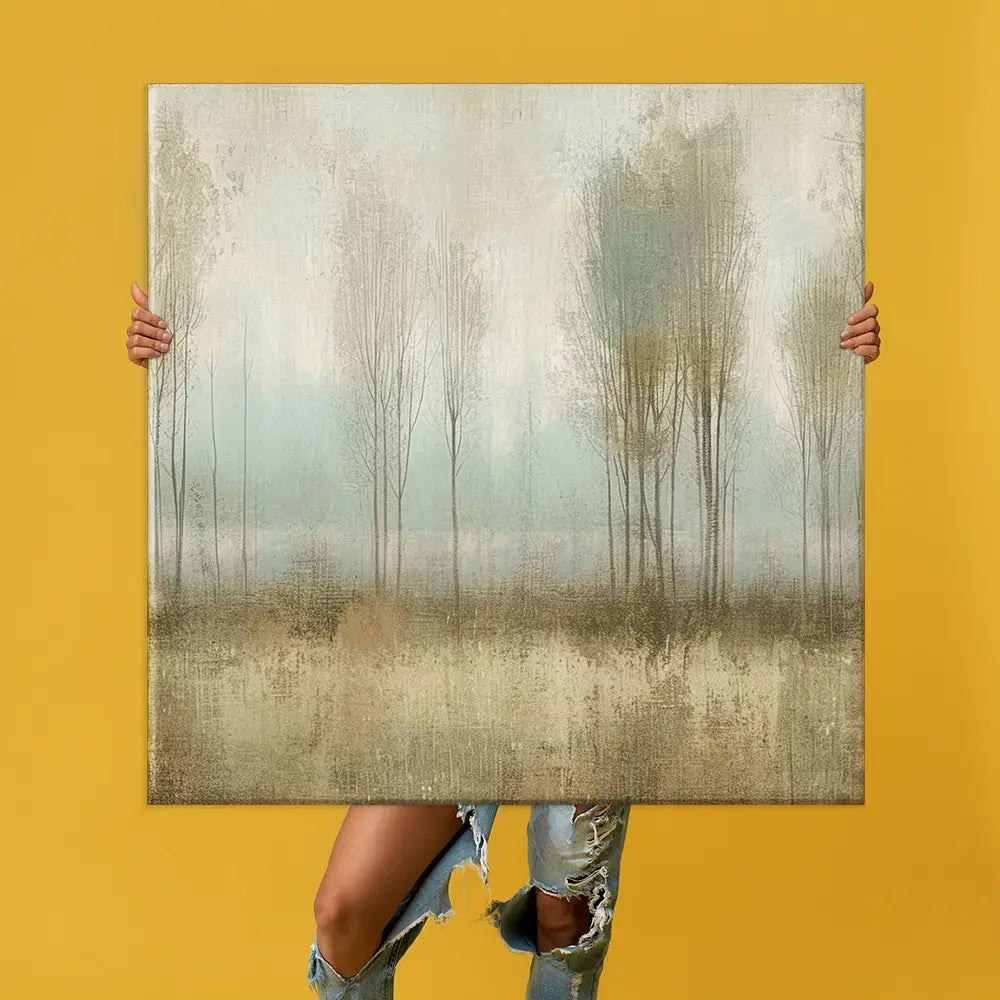 Muted Forest Oversized Canvas Print Muted Forest Oversized Canvas Print wall art product Art Print Shop
