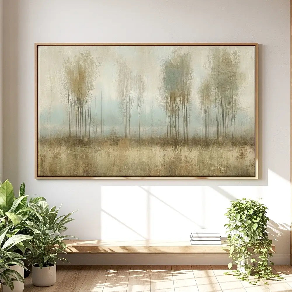 Muted Forest Oversized Canvas Print Muted Forest Oversized Canvas Print wall art product Art Print Shop
