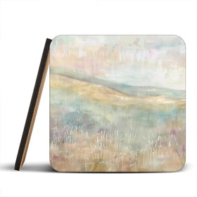 Muted Spring Landscape 1 Coaster Set Muted Spring Landscape 1 Coaster Set wall art product Art Print Shop