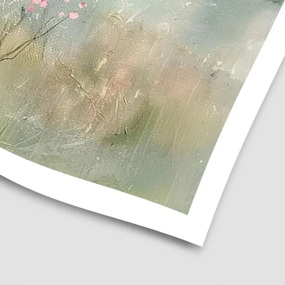 Muted Spring Landscape 2 Art Print Muted Spring Landscape 2 Art Print wall art product Paper House Prints - Independent