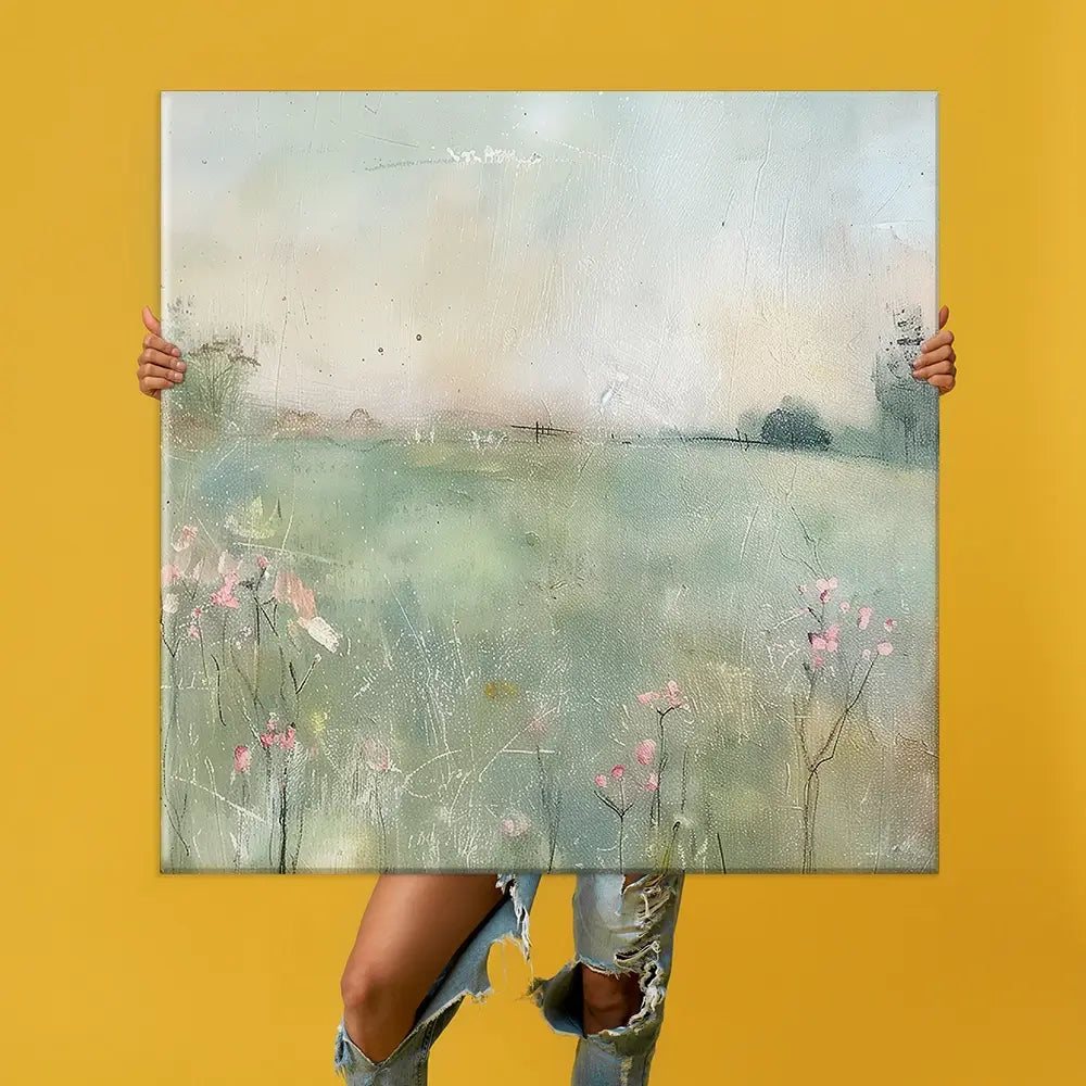 Muted Spring Landscape 2 Oversized Canvas Print Muted Spring Landscape 2 Oversized Canvas Print wall art product Art Print Shop