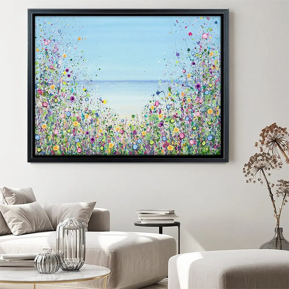 My Happy Place Canvas Print My Happy Place Canvas Print wall art product Jo Gough