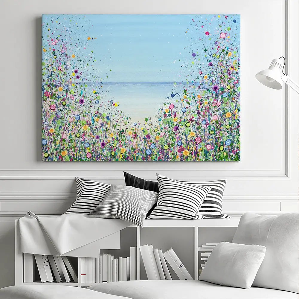 My Happy Place Canvas Print My Happy Place Canvas Print wall art product Jo Gough