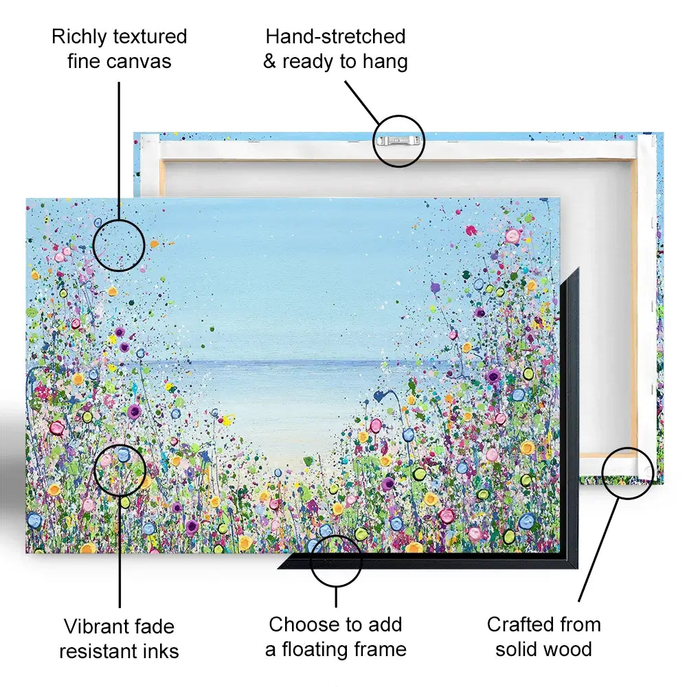 My Happy Place Canvas Print My Happy Place Canvas Print wall art product Jo Gough
