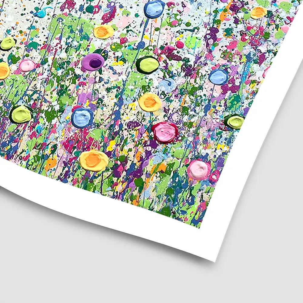 My Happy Place Square Art Print My Happy Place Square Art Print wall art product Jo Gough