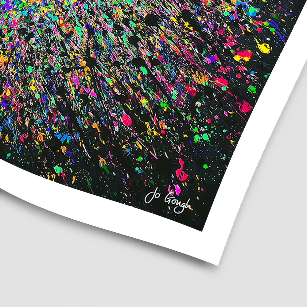 My Heart Is Bursting With Love Art Print My Heart Is Bursting With Love Art Print wall art product Jo Gough