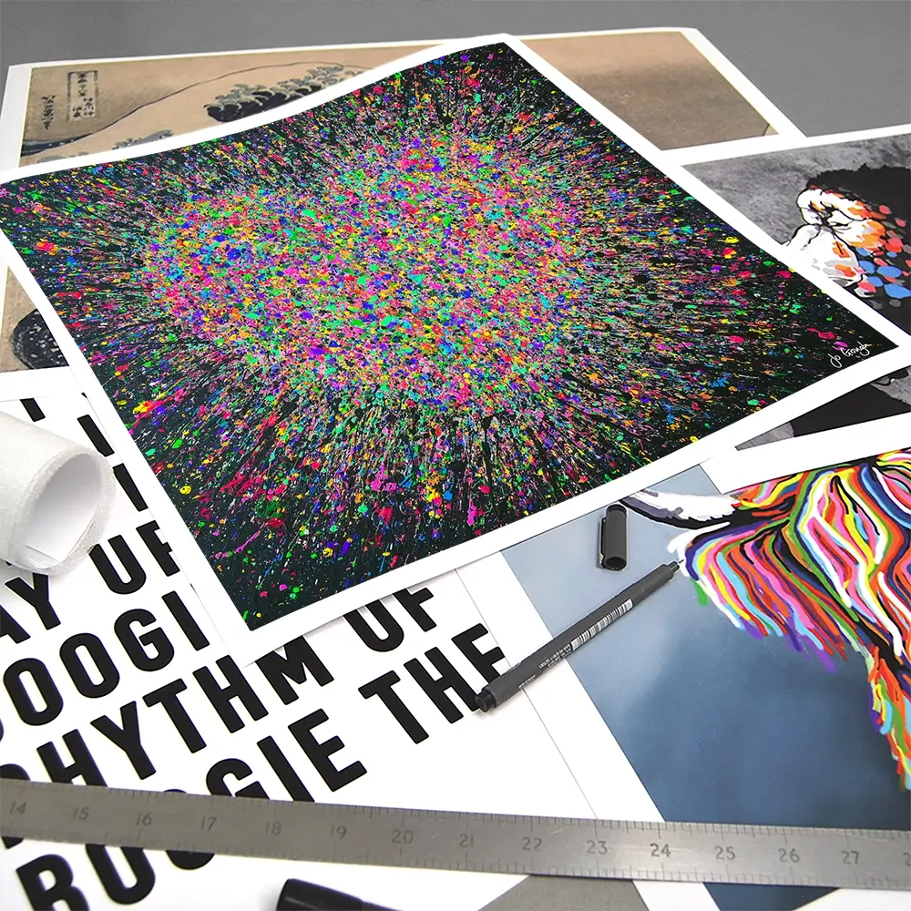 My Heart Is Bursting With Love Art Print My Heart Is Bursting With Love Art Print wall art product Jo Gough