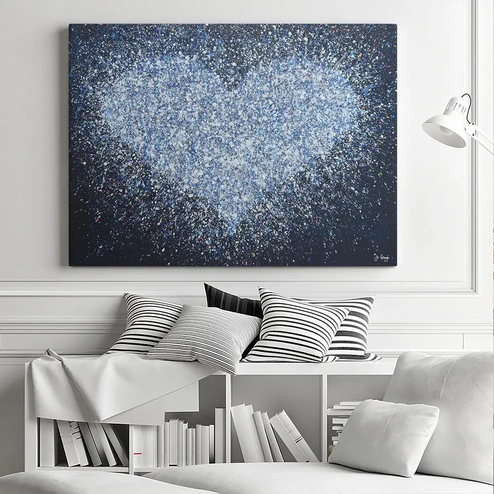 My Heart Is Forever Yours Canvas Print My Heart Is Forever Yours Canvas Print wall art product Jo Gough