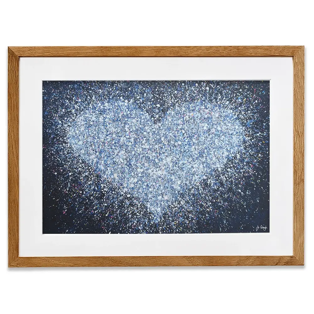 My Heart Is Forever Yours Framed Art Print My Heart Is Forever Yours Framed Art Print wall art product Jo Gough