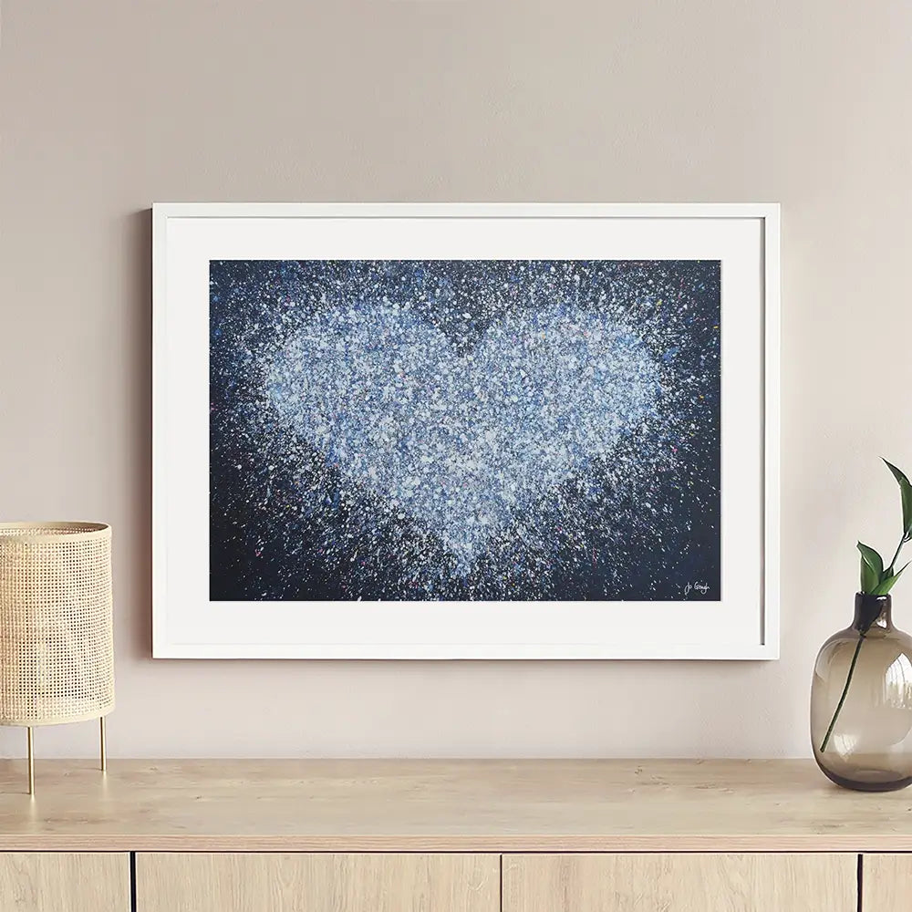 My Heart Is Forever Yours Framed Art Print My Heart Is Forever Yours Framed Art Print wall art product Jo Gough