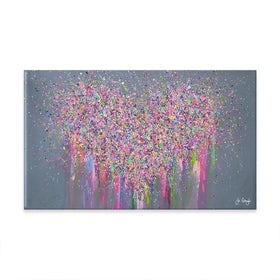 My Heart Is Full Of Joy Oversized Canvas Print My Heart Is Full Of Joy Oversized Canvas Print wall art product Jo Gough
