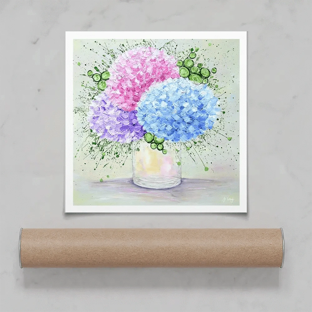 My One True Love Square Art Print My One True Love Square Art Print wall art product Jo Gough