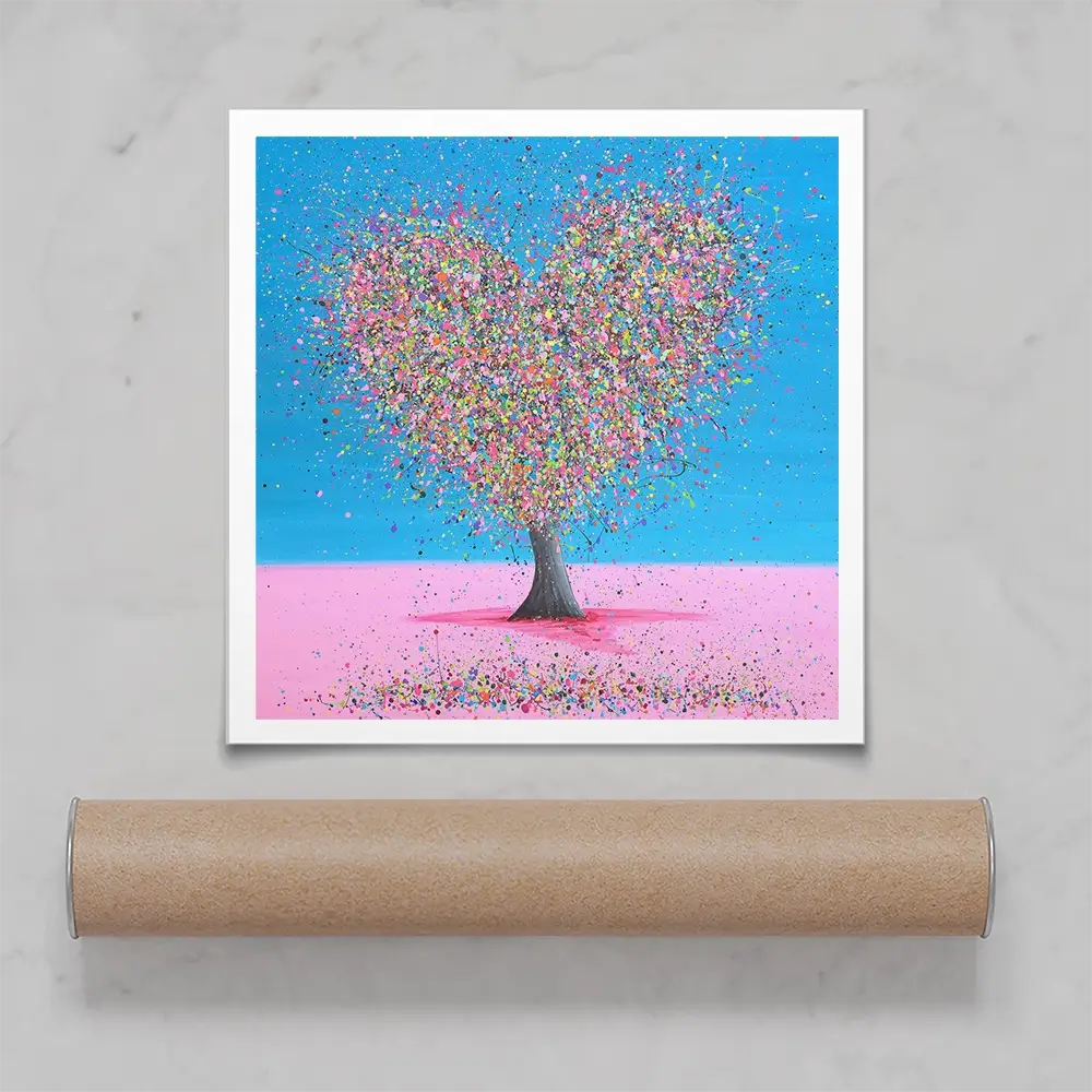 My Sweet Love Square Art Print My Sweet Love Square Art Print wall art product Jo Gough