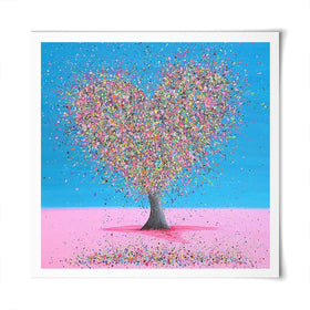 My Sweet Love Square Art Print My Sweet Love Square Art Print wall art product Jo Gough