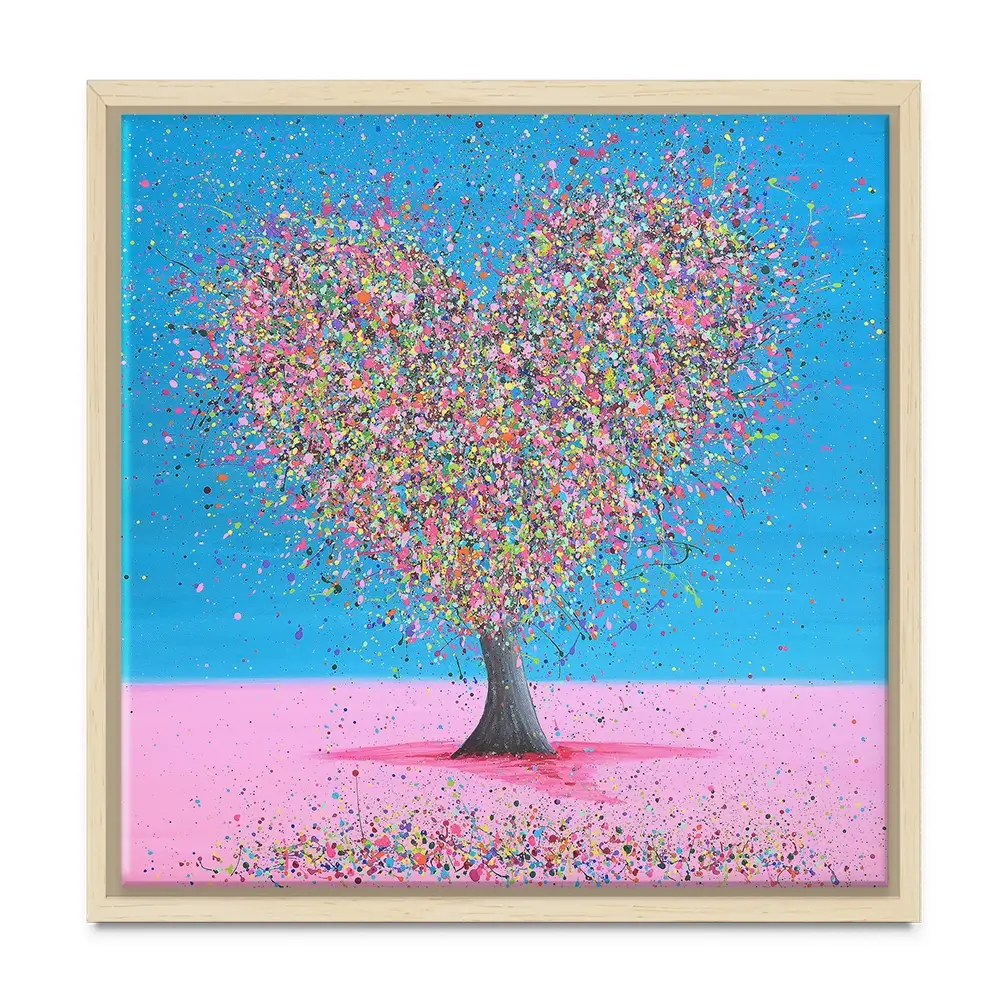 My Sweet Love Square Canvas Print My Sweet Love Square Canvas Print wall art product Jo Gough