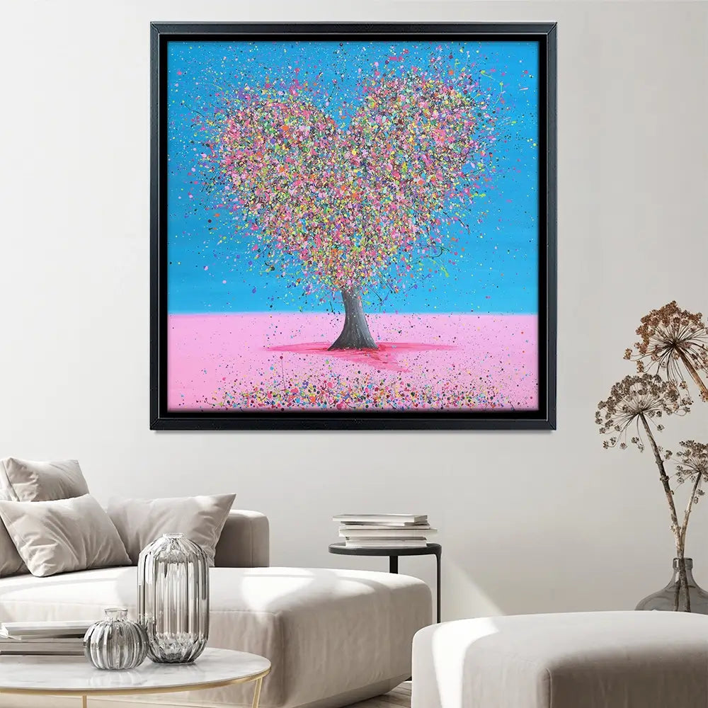 My Sweet Love Square Canvas Print My Sweet Love Square Canvas Print wall art product Jo Gough