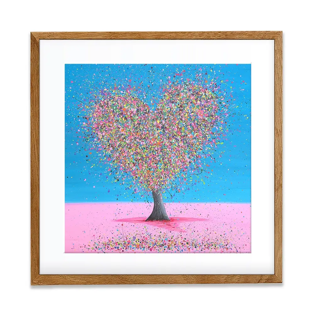 My Sweet Love Square Framed Art Print My Sweet Love Square Framed Art Print wall art product Jo Gough