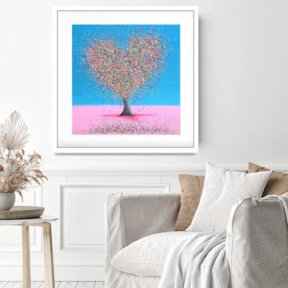My Sweet Love Square Framed Art Print My Sweet Love Square Framed Art Print wall art product Jo Gough