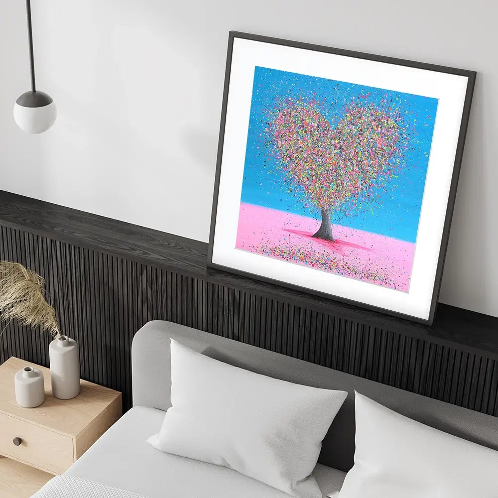 My Sweet Love Square Framed Art Print My Sweet Love Square Framed Art Print wall art product Jo Gough