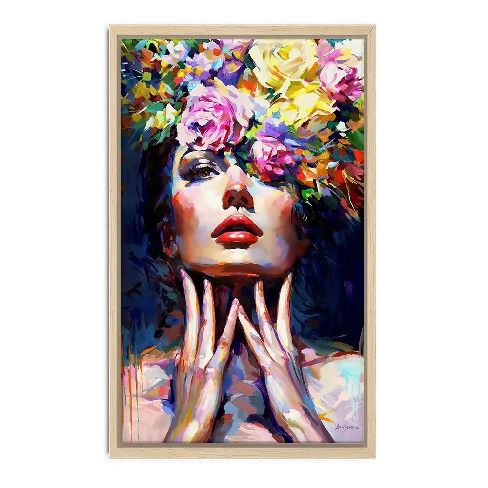 Mystery In Bloom Canvas Print Mystery In Bloom Canvas Print wall art product Leon Devenice