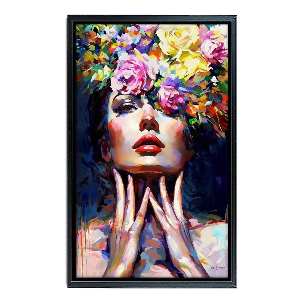 Mystery In Bloom Canvas Print Mystery In Bloom Canvas Print wall art product Leon Devenice