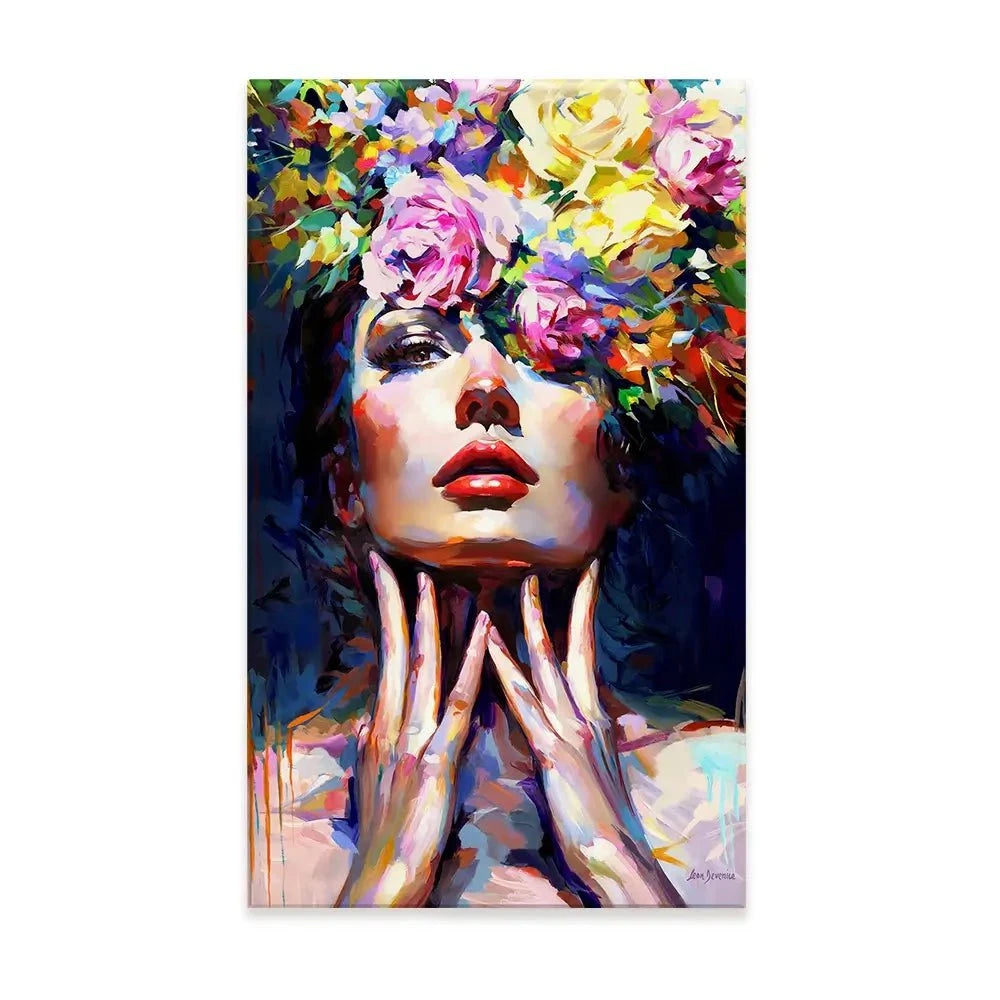 Mystery In Bloom Canvas Print Mystery In Bloom Canvas Print wall art product Leon Devenice