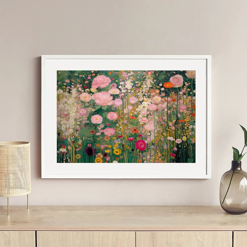 Mystical Garden Framed Art Print Mystical Garden Framed Art Print wall art product IAmHomeStudio