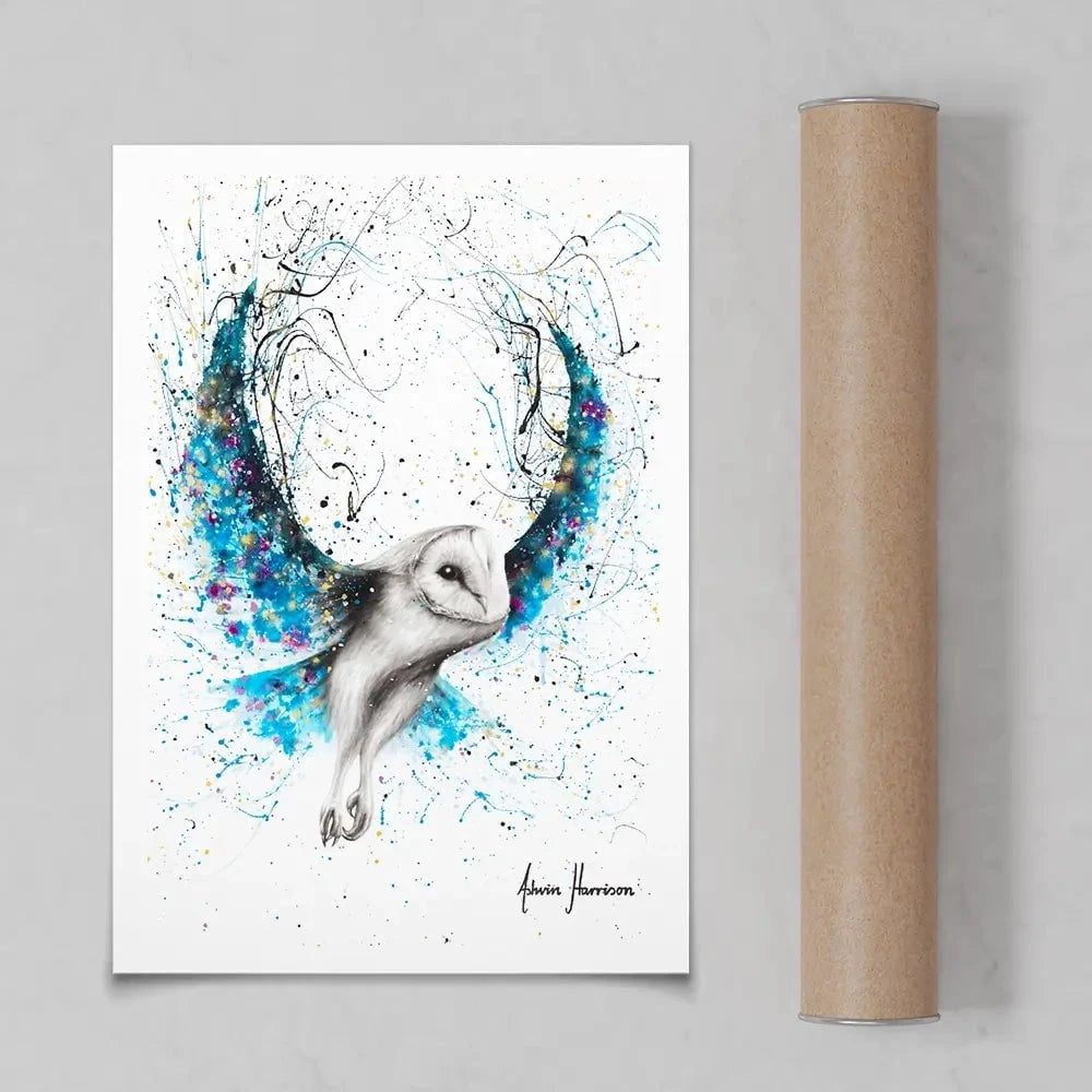 Mystical Owl Art Print Mystical Owl Art Print wall art product Ashvin Harrison