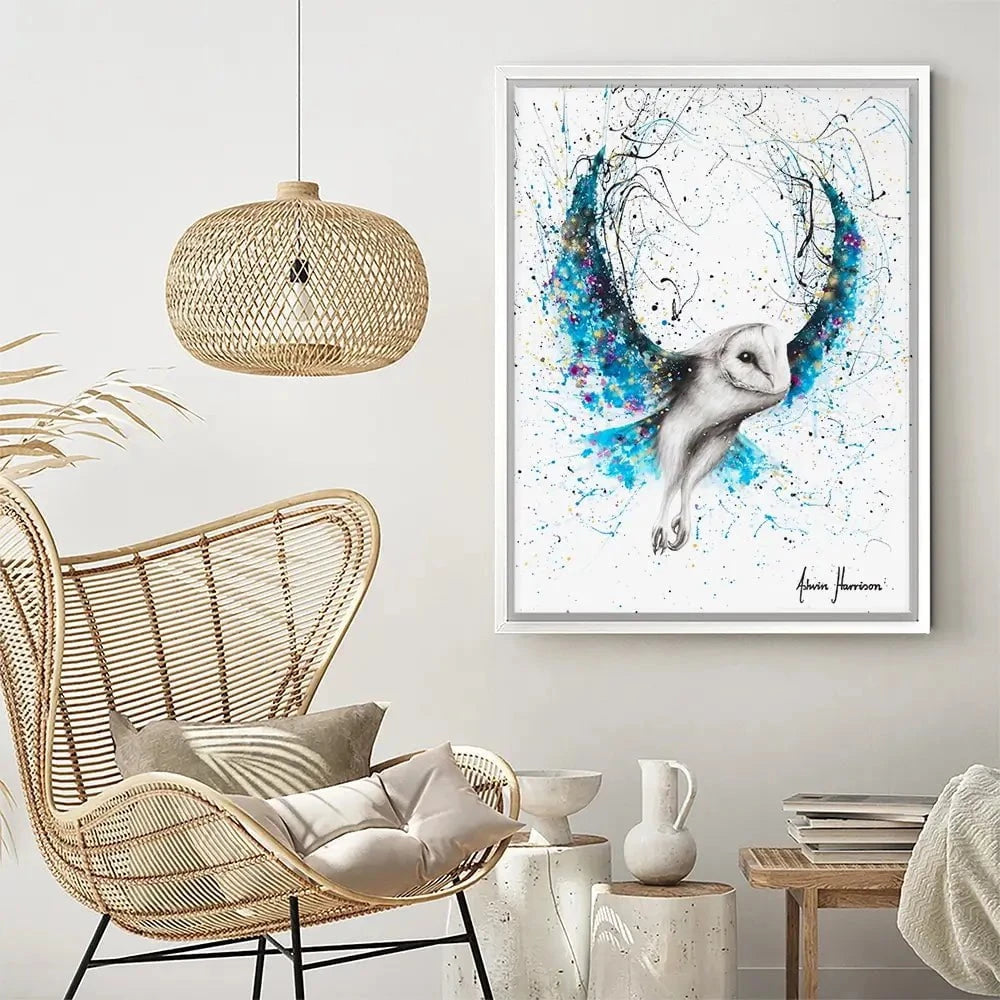 Mystical Owl Canvas Print Mystical Owl Canvas Print wall art product Ashvin Harrison