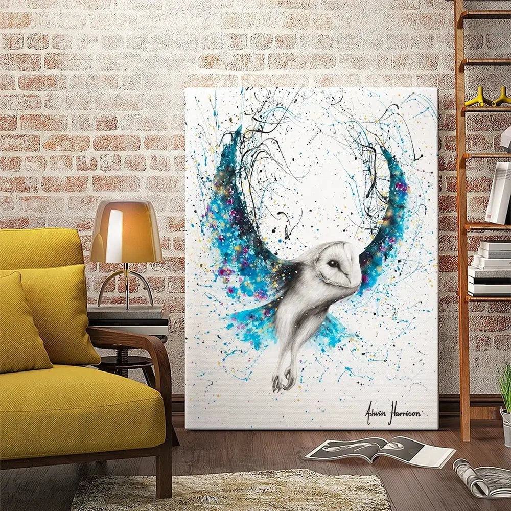 Mystical Owl Canvas Print Mystical Owl Canvas Print wall art product Ashvin Harrison