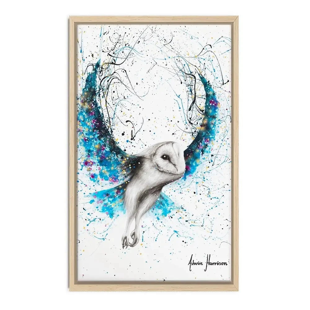 Mystical Owl Canvas Print Mystical Owl Canvas Print wall art product Ashvin Harrison