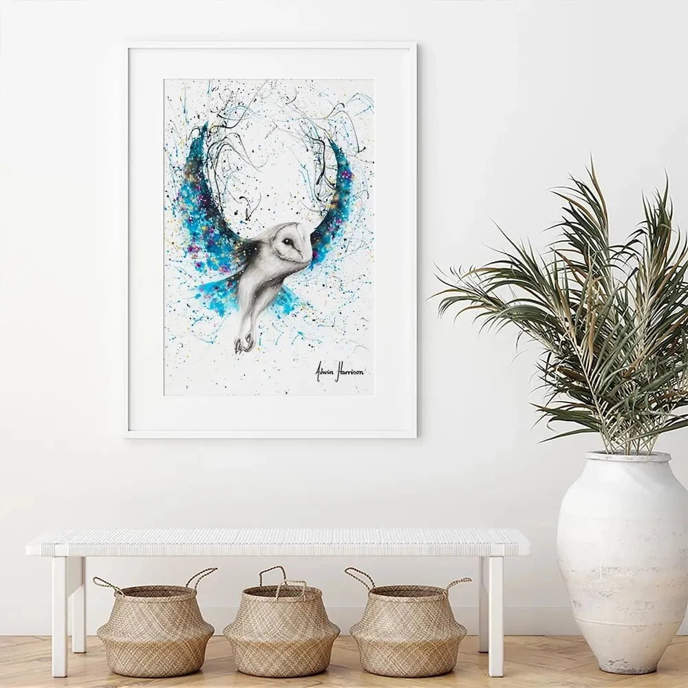 Mystical Owl Framed Art Print Mystical Owl Framed Art Print wall art product Ashvin Harrison
