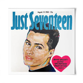 Nathan Moore Just Seventeen Square Art Print Nathan Moore Just Seventeen Square Art Print wall art product Juliet Stockton